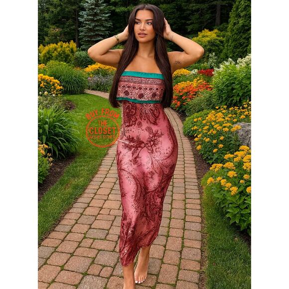 ZARA BLOGGER FAVE!!! Strapless Midi Dress NWT LAST ONE!!! - Picture 5 of 16